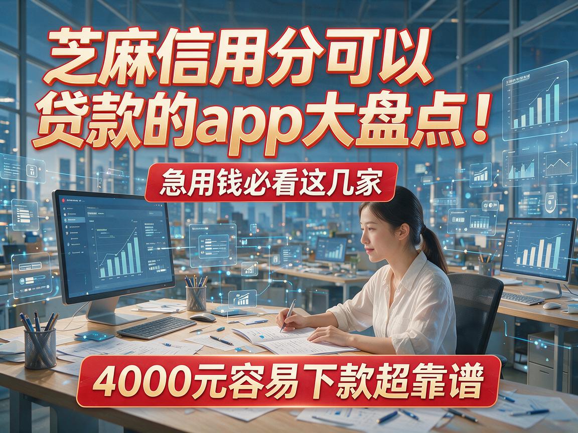 芝麻信用分可以贷款的app大盘点!急用钱必看这几家,4000元容易下款超靠谱