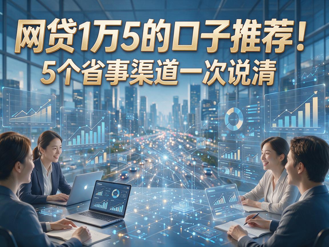 网贷1万5的口子推荐！5个省事渠道一次说清