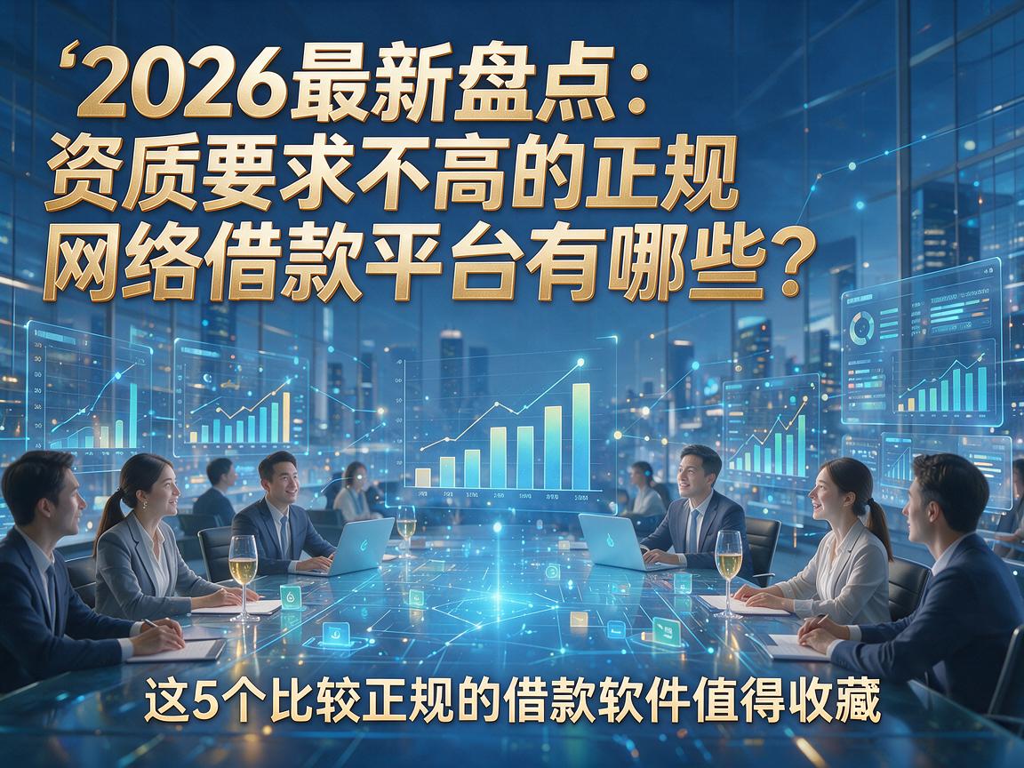 2026最新盘点：资质要求不高的正规网络借款平台有哪些？这5个比较正规的借款软件值得收藏
