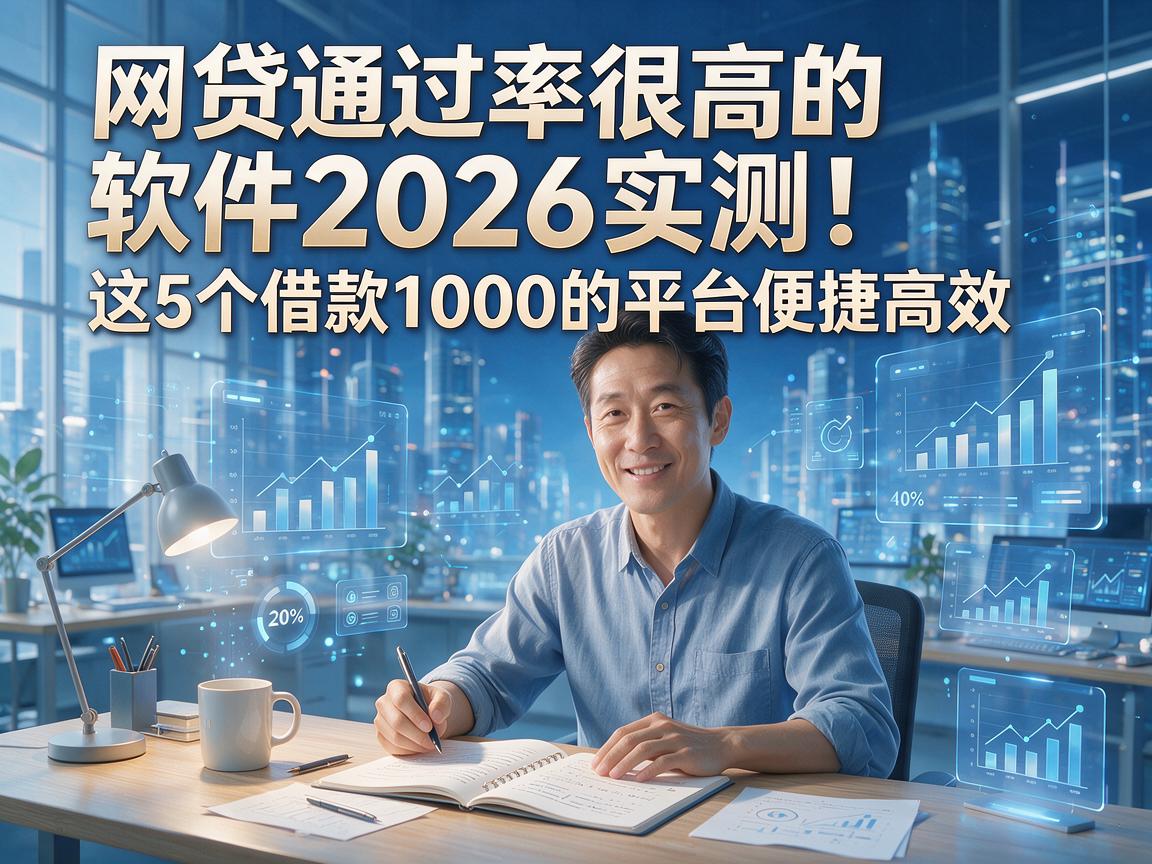 网贷通过率很高的软件2026实测！这5个借款1000的平台便捷高效