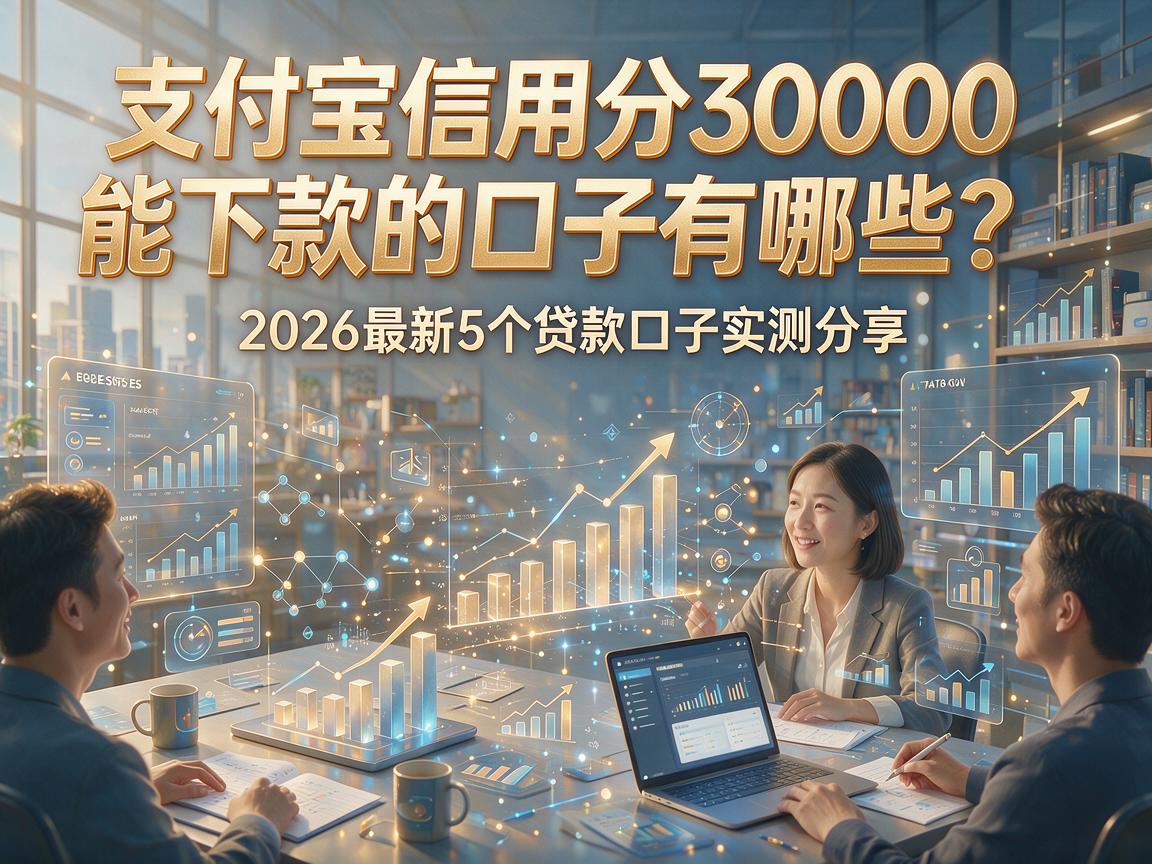 支付宝信用分3000能下款的口子有哪些？2026最新5个贷款口子实测分享！