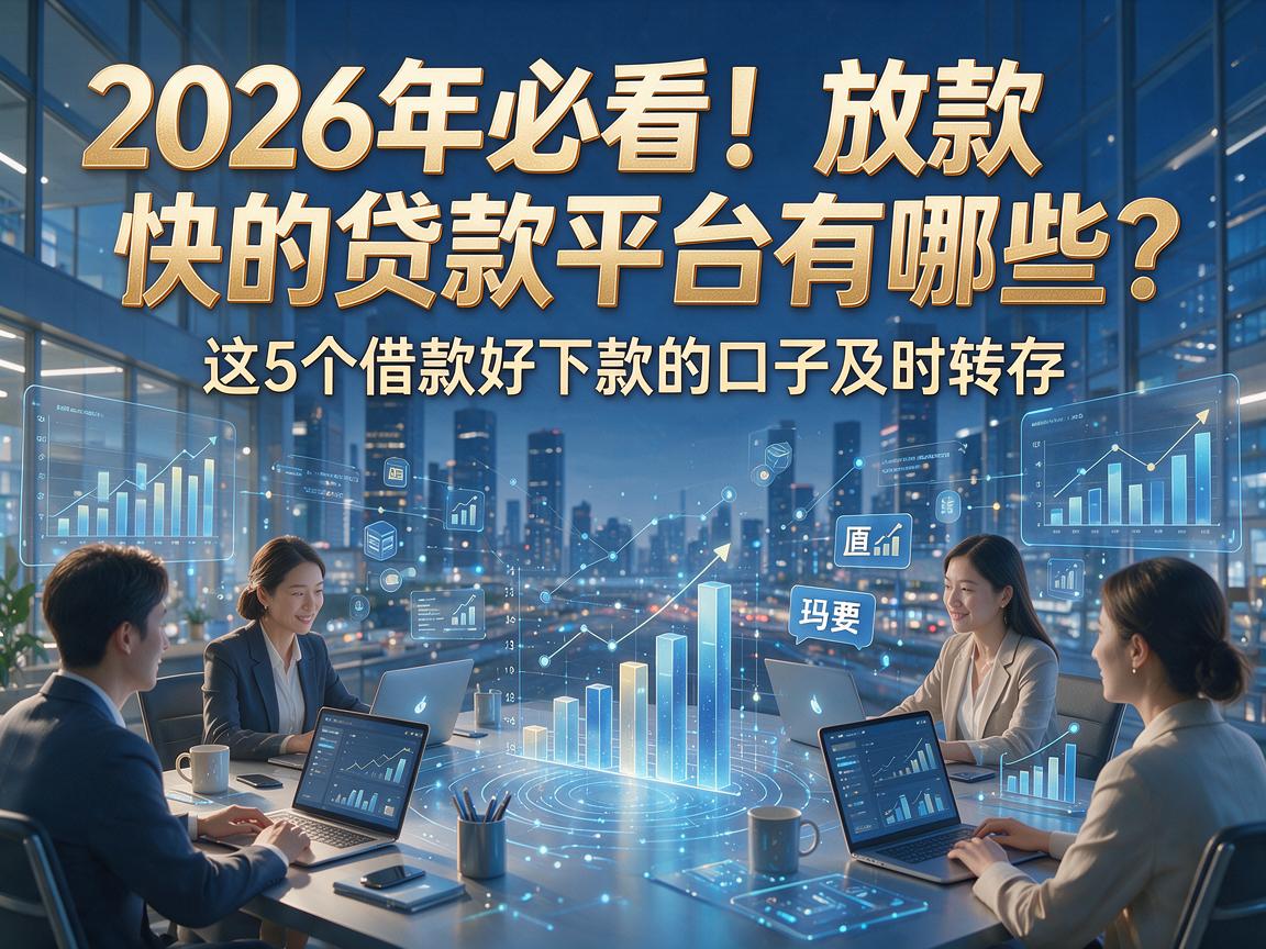 2026年必看!放款快的贷款平台有哪些?这5个借款好下款的口子及时转存