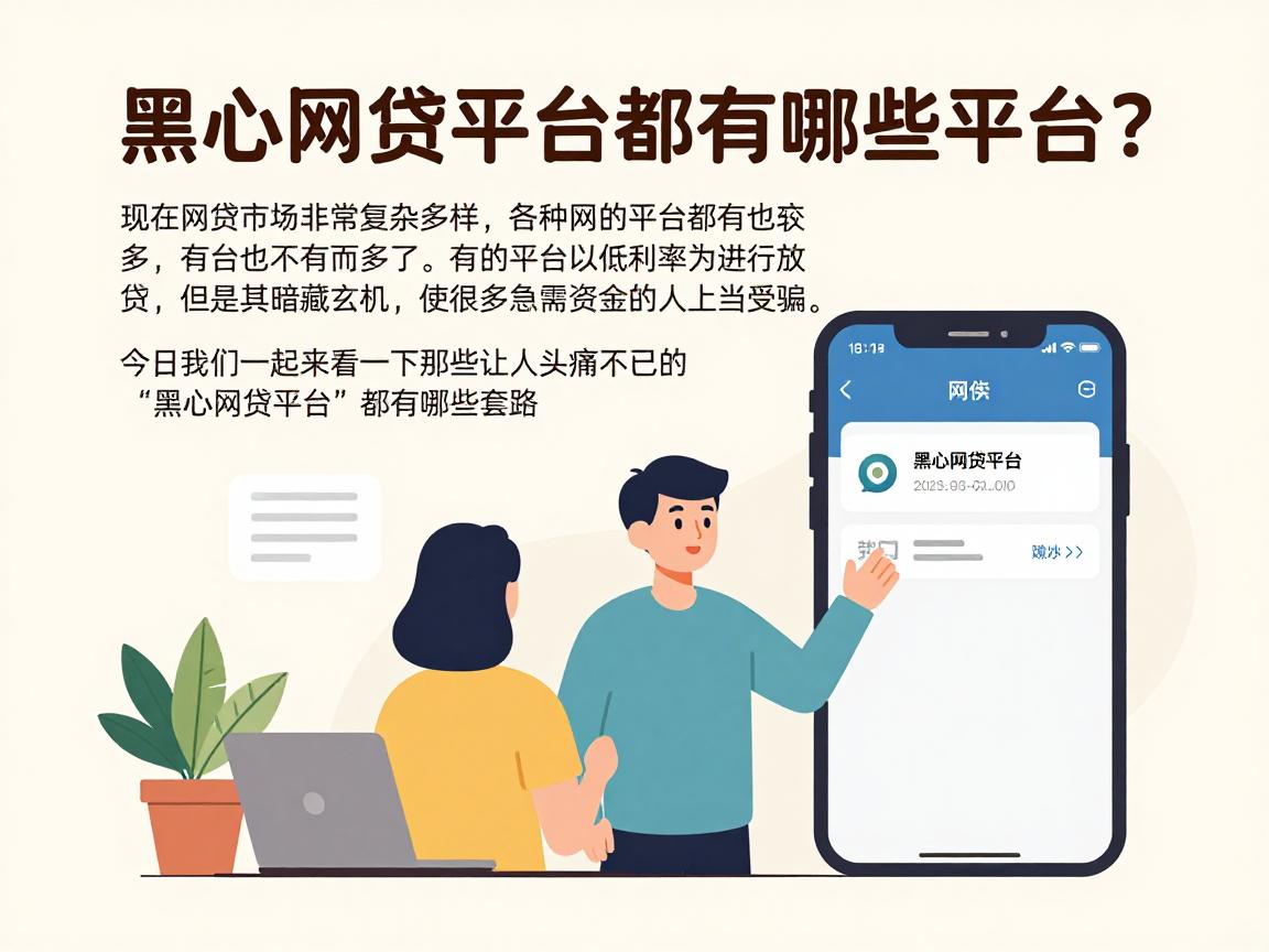 黑心网贷平台都有哪些平台？这5个无视3000的黑心借款app，用起来太顺手！