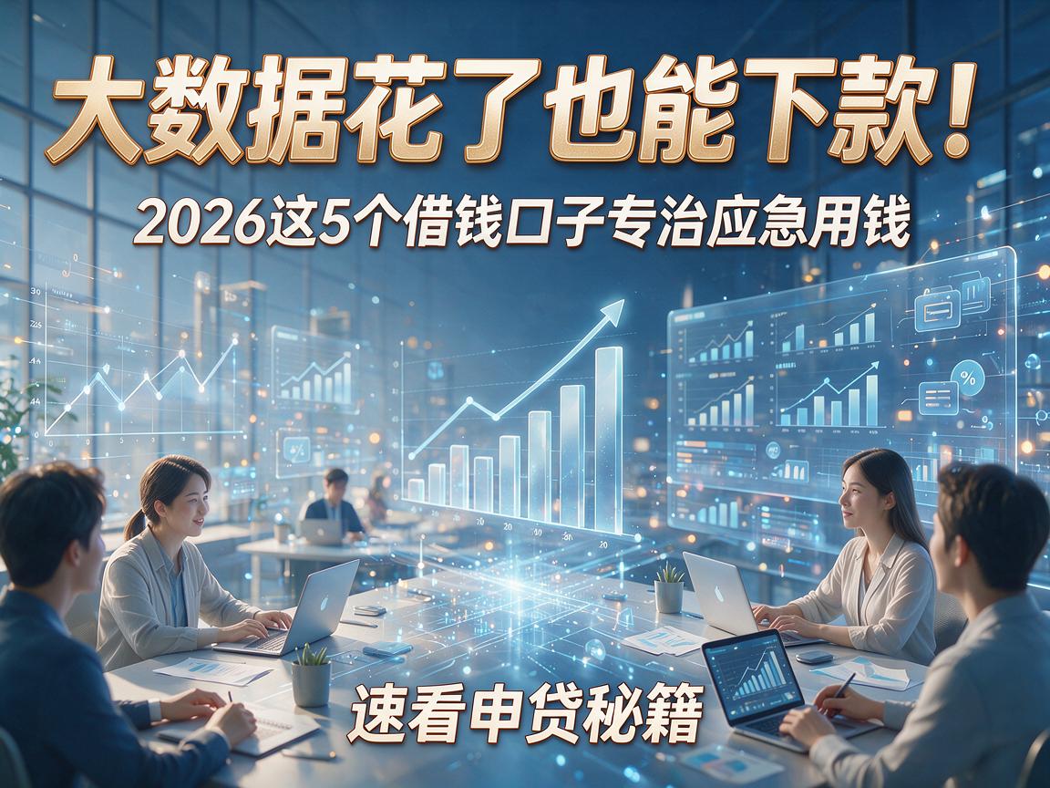 大数据花了也能下款！2026这5个借钱口子专治应急用钱，速看申贷秘籍
