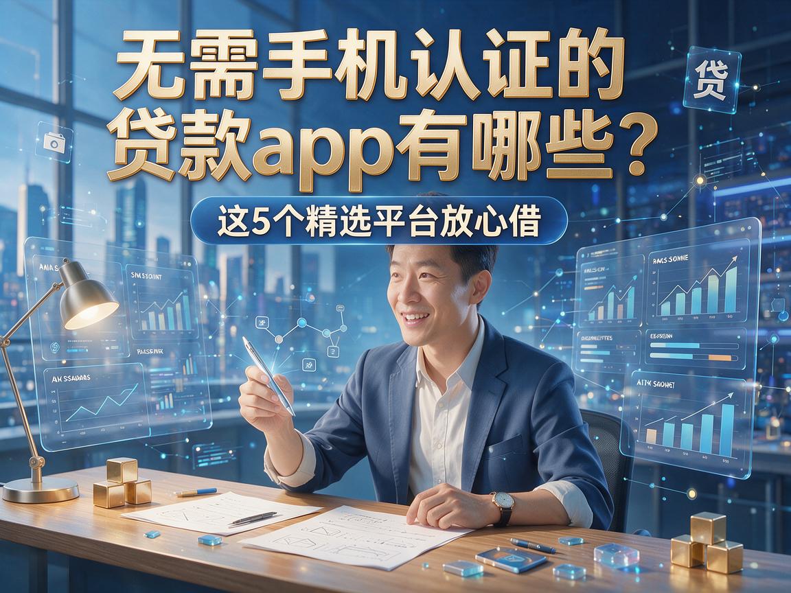 无需手机认证的贷款app有哪些？这5个精选平台放心借！