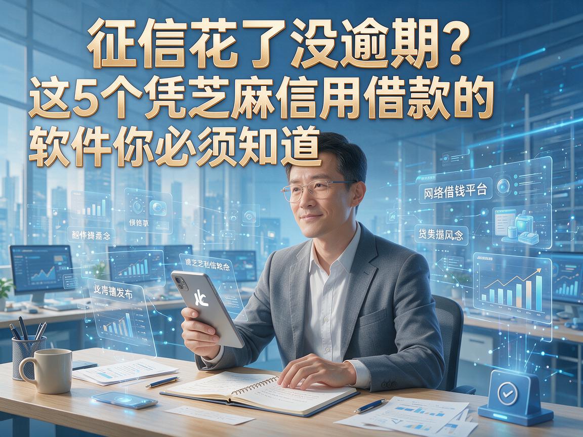 征信花了没逾期?这5个凭芝麻信用借款的软件你必须知道!