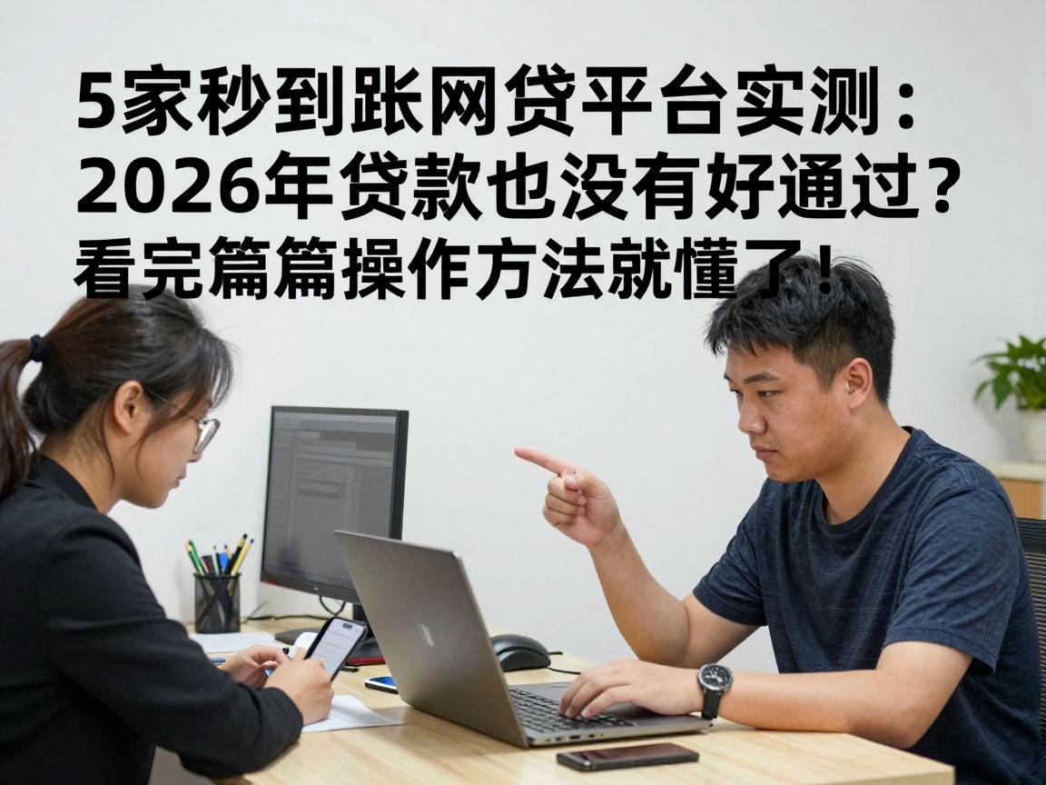 5家秒到账网贷平台实测:2026年贷款有没有好通过?看完这篇操作方法就懂了!