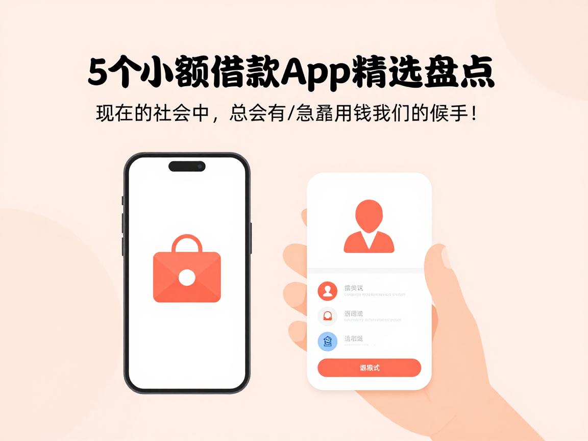 5个小额借款的app精选盘点,急用钱必看!