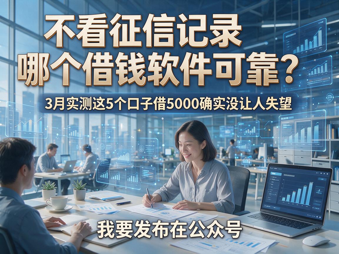 不看征信记录哪个借钱软件可靠?3月实测这5个口子借5000确实没让人失望