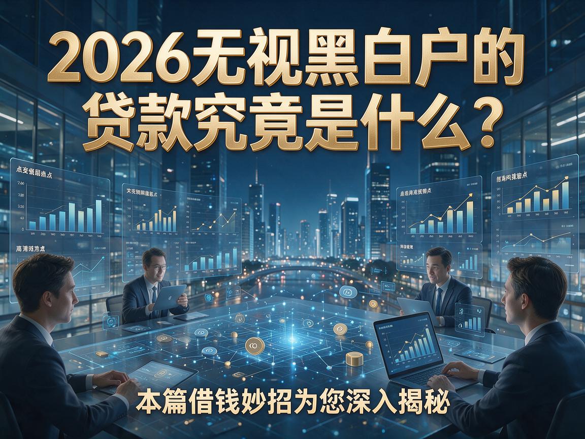 2026无视黑白户的贷款究竟是什么？本篇借钱妙招为您深入揭秘！