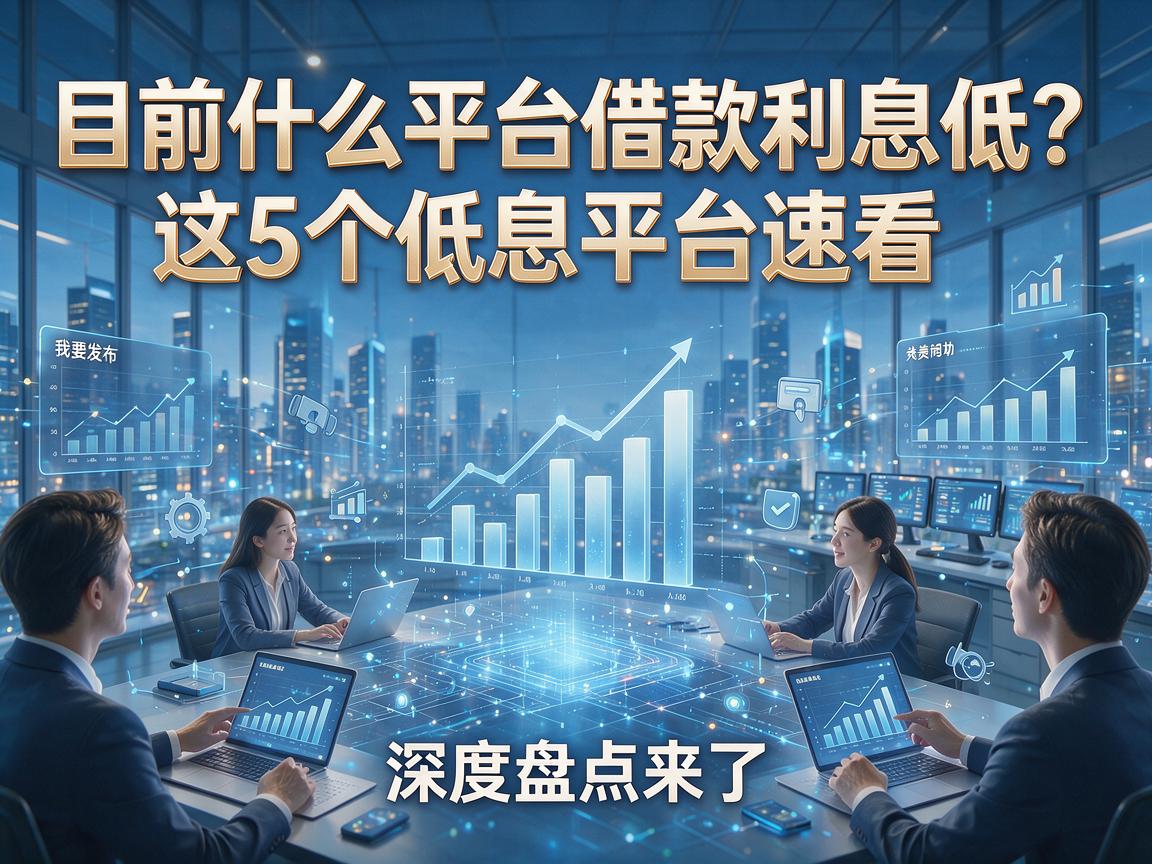 目前什么平台借款利息低？这5个低息平台速看，深度盘点来了！