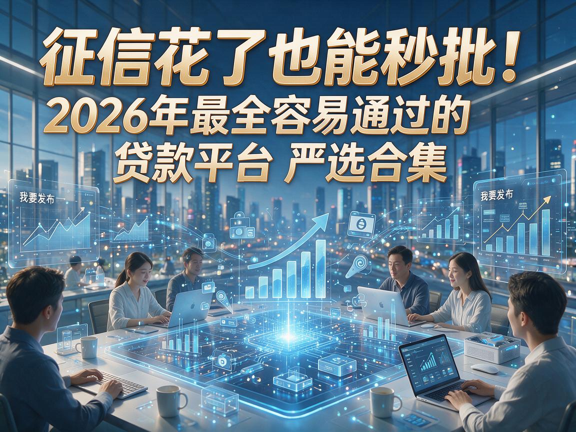 征信花了也能秒批!2026年最全容易通过的贷款平台严选合集