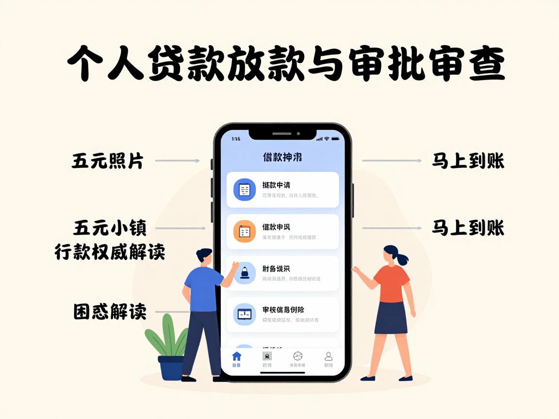 五个关键点讲透个人贷款放款与审批审查!五百元小额借款App权威解读