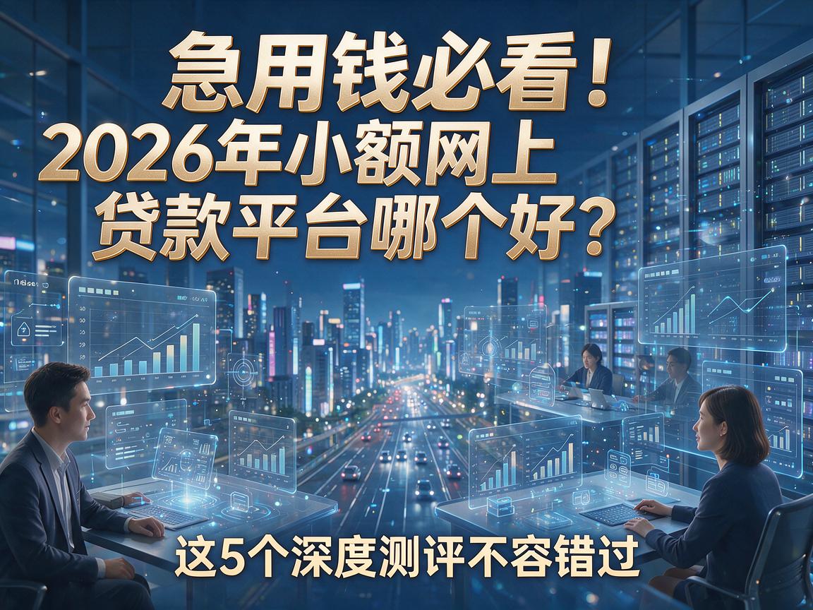 急用钱必看!2026年小额网上贷款平台哪个好?这5个深度测评不容错过!