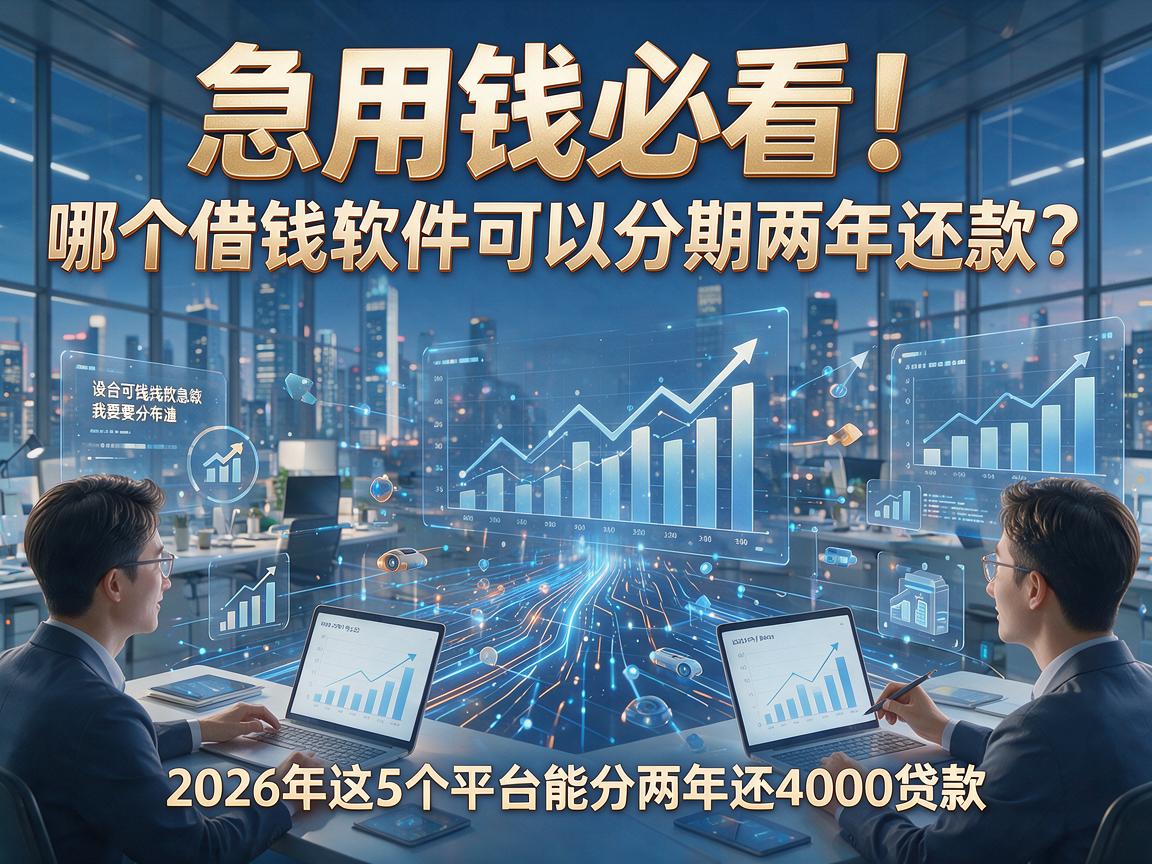 急用钱必看!哪个借钱软件可以分期两年还款?2026年这5个平台能分两年还4000贷款
