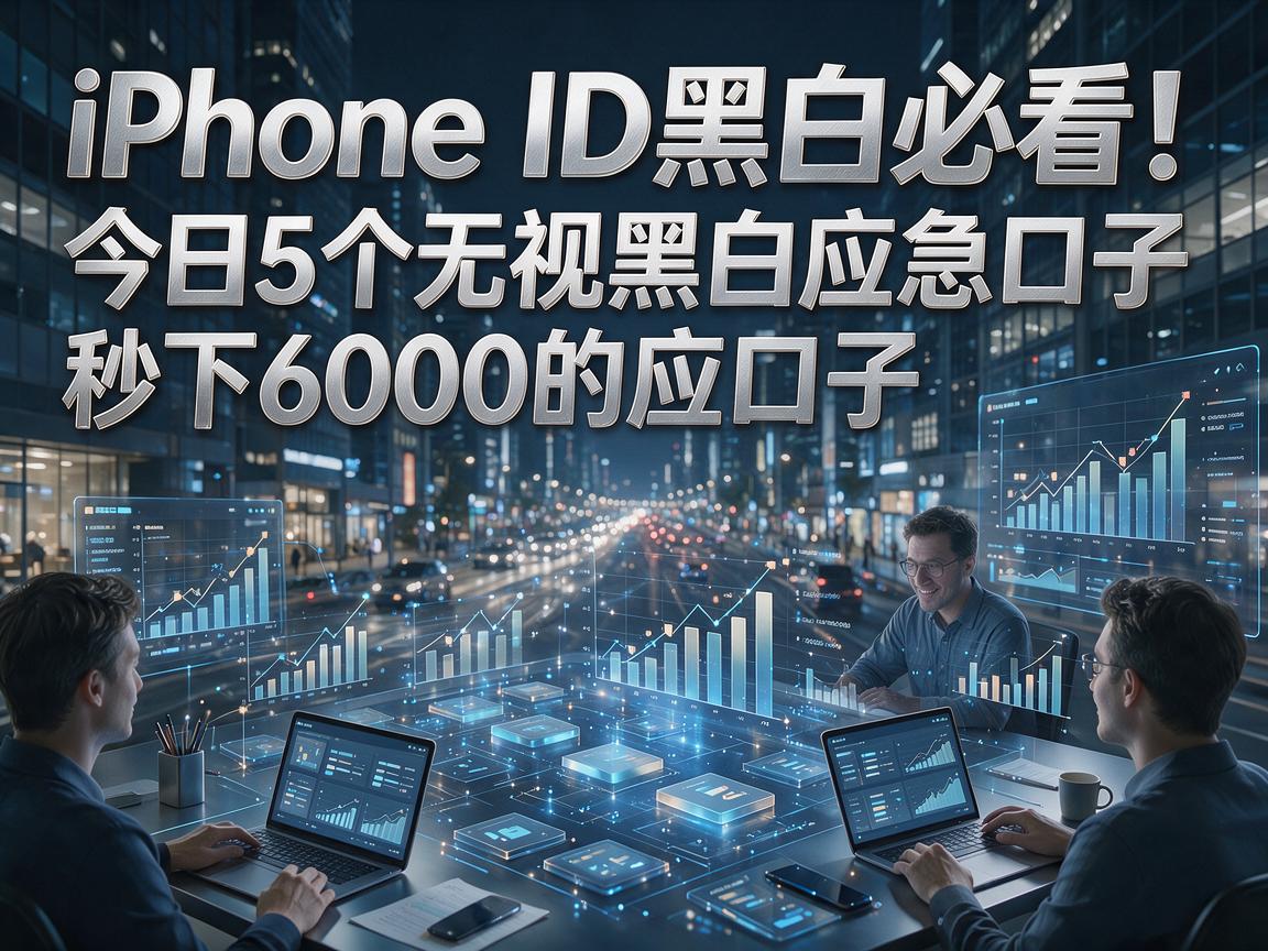 iPhone ID黑白必看!今日5个无视黑白秒下6000的应急口子