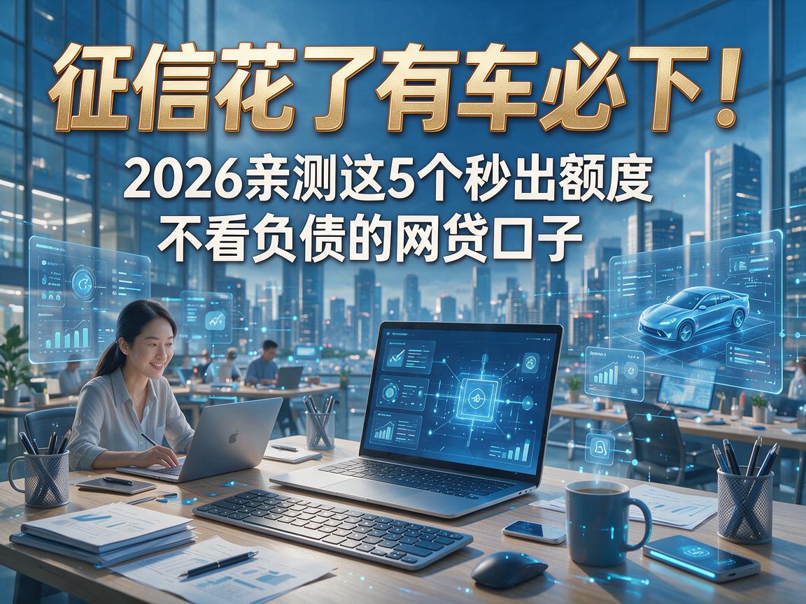 征信花了有车必下!2026亲测这5个秒出额度、不看负债的网贷口子
