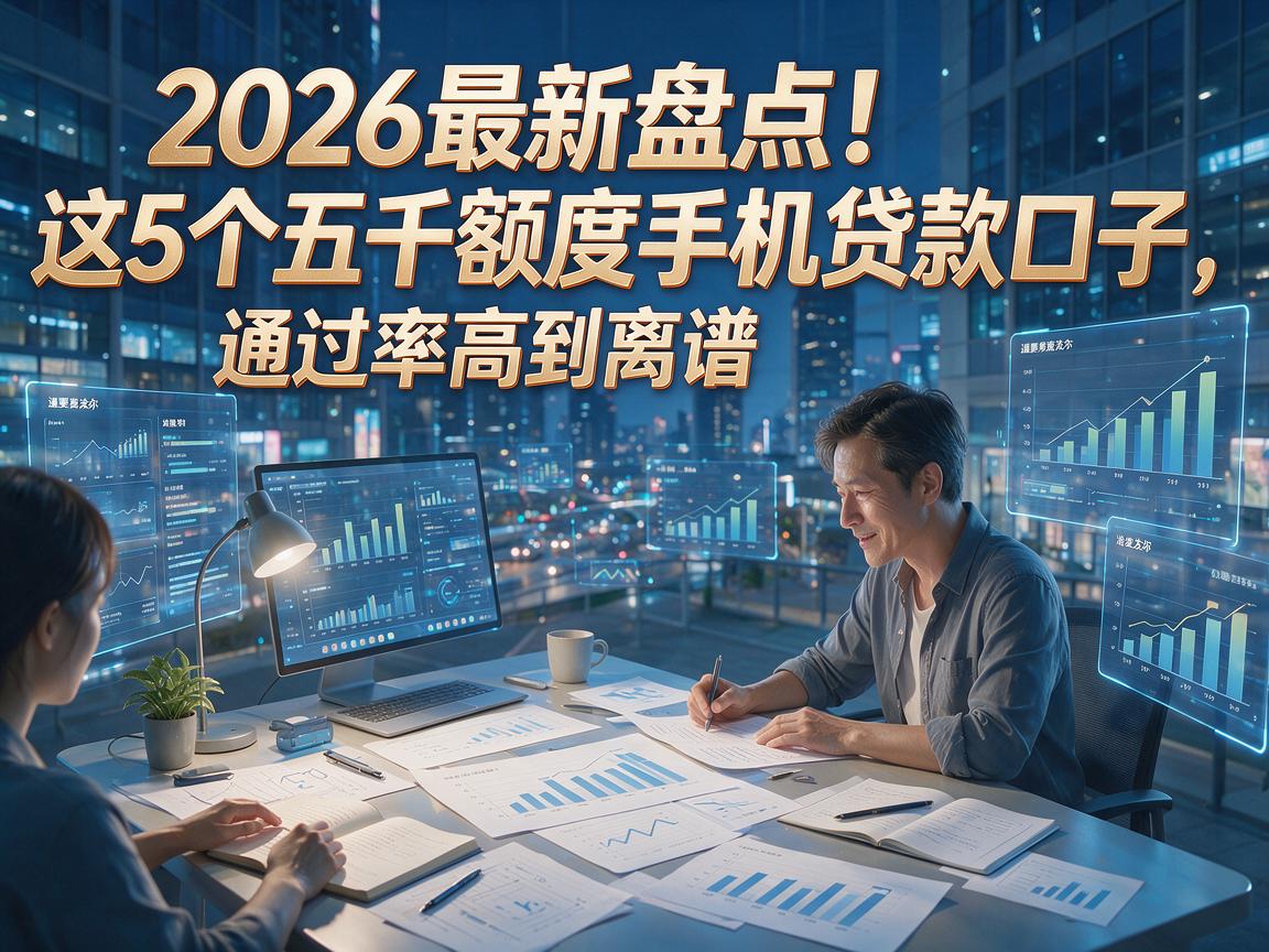 2026最新盘点!这5个五千额度手机贷款口子,通过率高到离谱