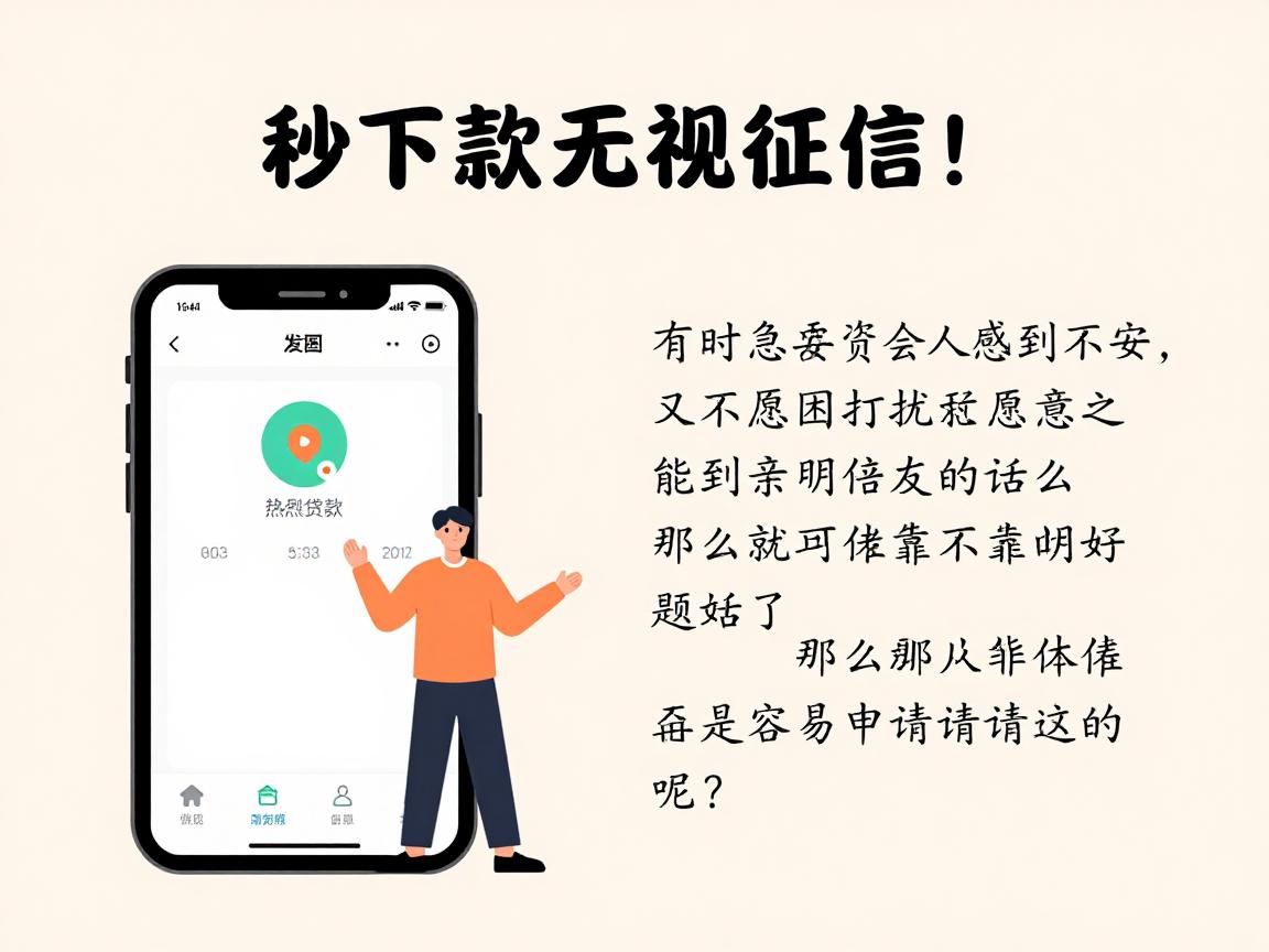 秒下款无视征信！哪里网贷比较容易借款？这5个APP真心稳妥