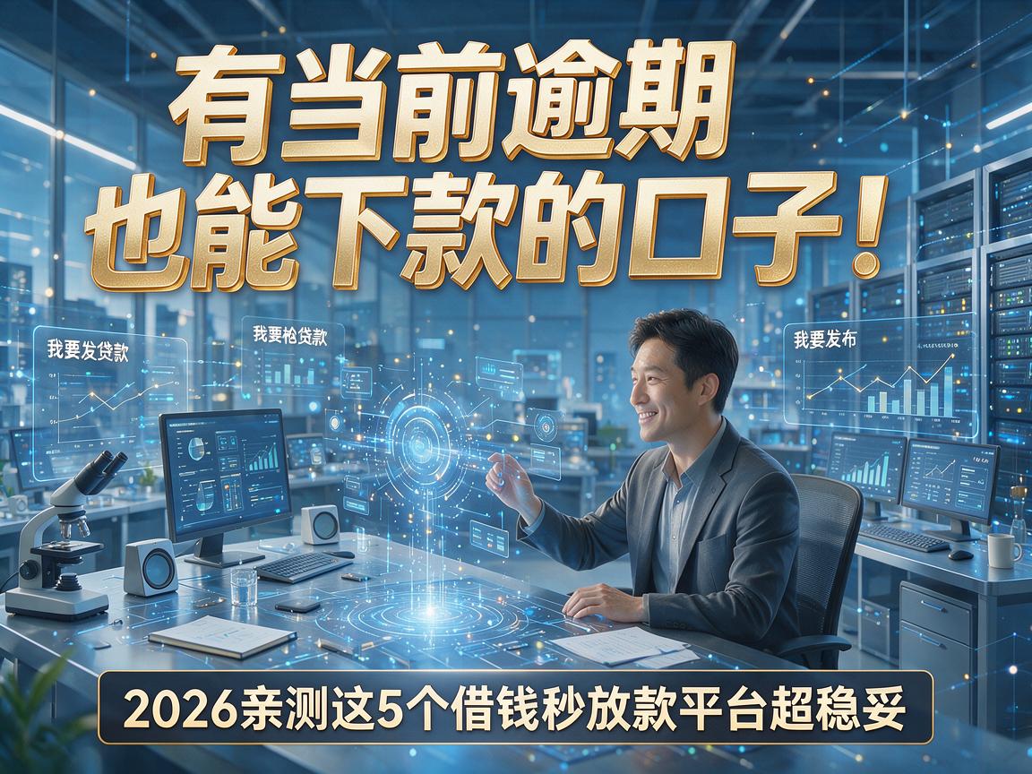 有当前逾期也能下款的口子!2026亲测这5个借钱秒放款平台超稳妥