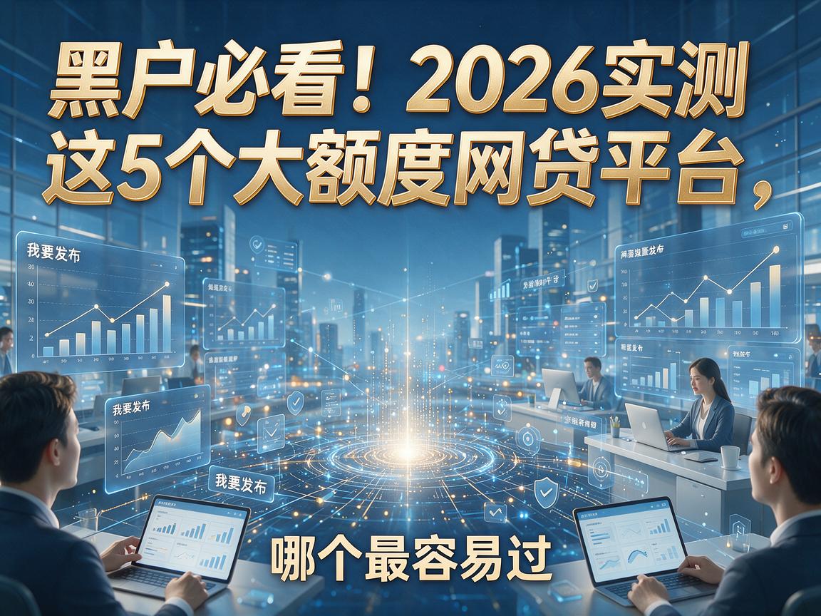黑户必看!2026实测这5个大额度网贷平台,哪个最容易过?